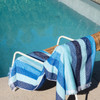 Positana Terry Beach & Bath Towel - Ombra Azure