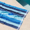 Positana Terry Beach & Bath Towel - Ombra Azure