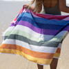 Positana Terry Beach & Bath Towel - Ombra Rainbow
