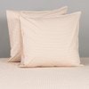 Modella Oxford Stripe European Pillowcase Pair - Oak