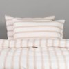 Modella Resort Stripe Quilt Cover Set - Oak (Free Pillowcases)