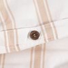 Modella Resort Stripe Quilt Cover Set - Oak (Free Pillowcases)