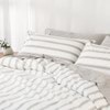 Modella Oxford Stripe Sheet Set - Grey