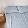 Modella Oxford Stripe Sheet Set - Chambray