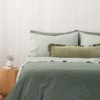 Modella Velvet Ruffle Lumbar Cushion - Gum