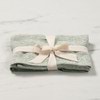 Cucina Cotton Textured Tea Towel Twin Pack - Spruce