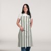 Cucina Olive Stripe Apron