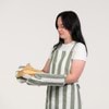 Cucina Olive Stripe Apron