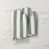 Cucina Olive Stripe Oven Mitt Pair