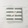 Cucina Olive Stripe Round Tablecloth