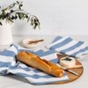 Cucina Tea Towel Twin Pack - Chambray Stripe