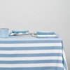 Cucina Chambray Stripe Rectangular Tablecloth