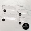 Robinsons Drawer Organiser 25 Piece Set (Kitchen/Bathroom/Junk Drawer)
