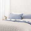 Softwash Cotton Indigo Melange Coverlet - Vintage