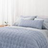 Softwash Cotton Indigo Melange Coverlet - Vintage
