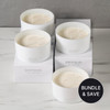 Bundle of 4 x Extra Large 4 Wick Scented Soy Wax Candles