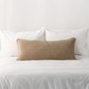 Velvet Natural Lumbar Cushion - Velluto