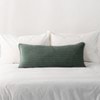 Velvet Spruce Lumbar Cushion - Velluto