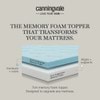Deluxe Memory Foam Mattress Topper