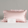 Real Mulberry Silk Ruffle Pillowcase - Beautysilks