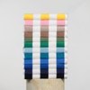 Striped Cabana Cotton Terry Beach Towel - Olive