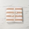 Cucina Latte Stripe Round Tablecloth