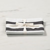 Cucina Tea Towel Twin Pack - Black Stripe