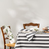 Cucina Black Stripe Rectangular Tablecloth