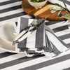 Cucina Black Stripe Rectangular Tablecloth