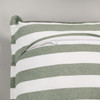 Amora Cushion - Olive Stripe