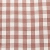 Modella Gingham European Pillowcase Pair - Mocha