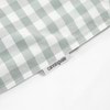 Modella Gingham Quilt Cover Set - Sage (Free Pillowcases)