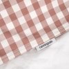 Modella Gingham Quilt Cover Set - Mocha (Free Pillowcases)