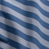 Modella Stripe European Pillowcase Pair - Indigo