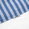 Modella Stripe Quilt Cover Set - Indigo (Free Pillowcases)