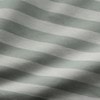 Modella Stripe Quilt Cover Set - Sage (Free Pillowcases)