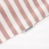 Modella Stripe Quilt Cover Set - Mocha (Free Pillowcases)