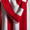 Striped Cabana Cotton Terry Beach Towel - Red