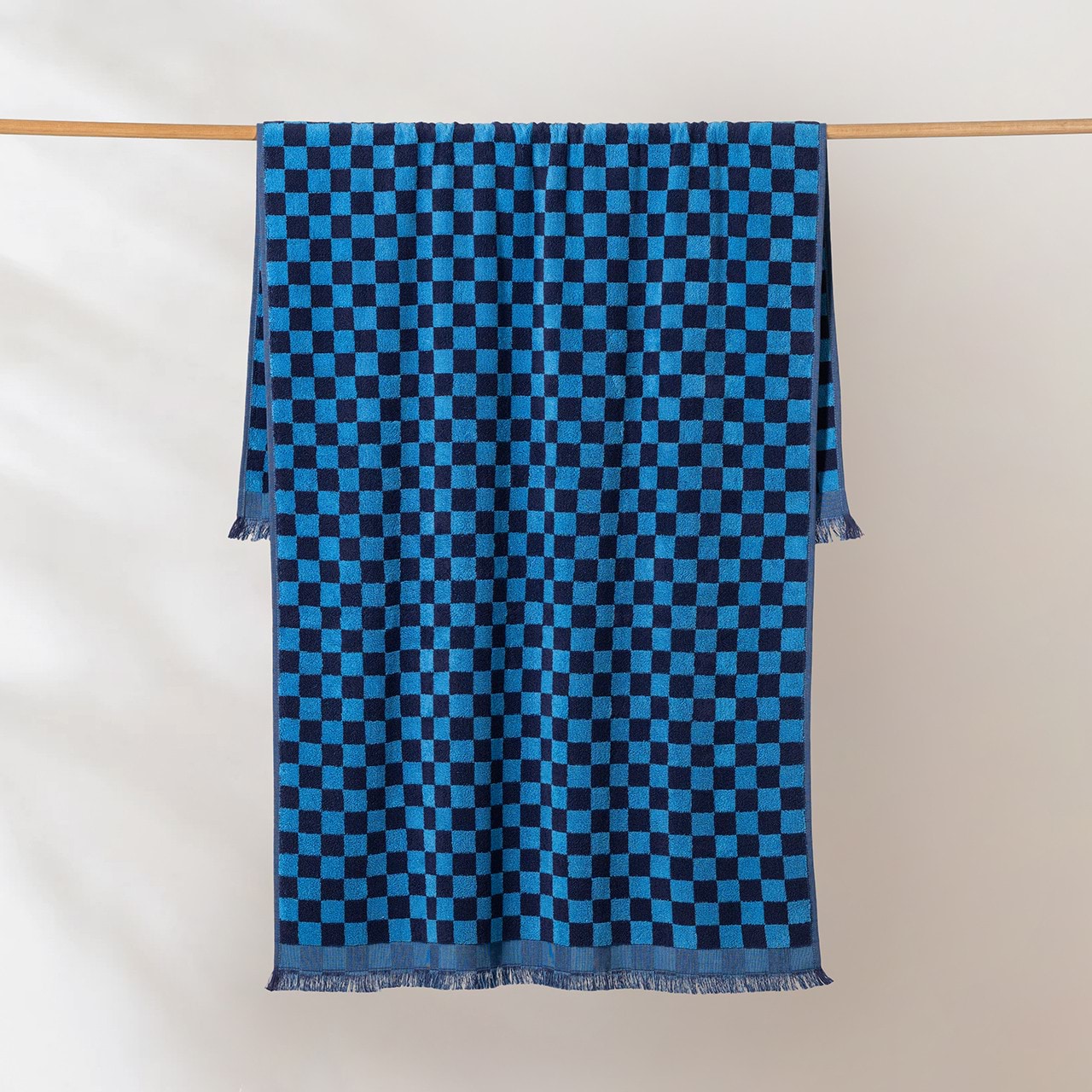 Positana Terry Beach Bath Towel Isola Cornflower Canningvale