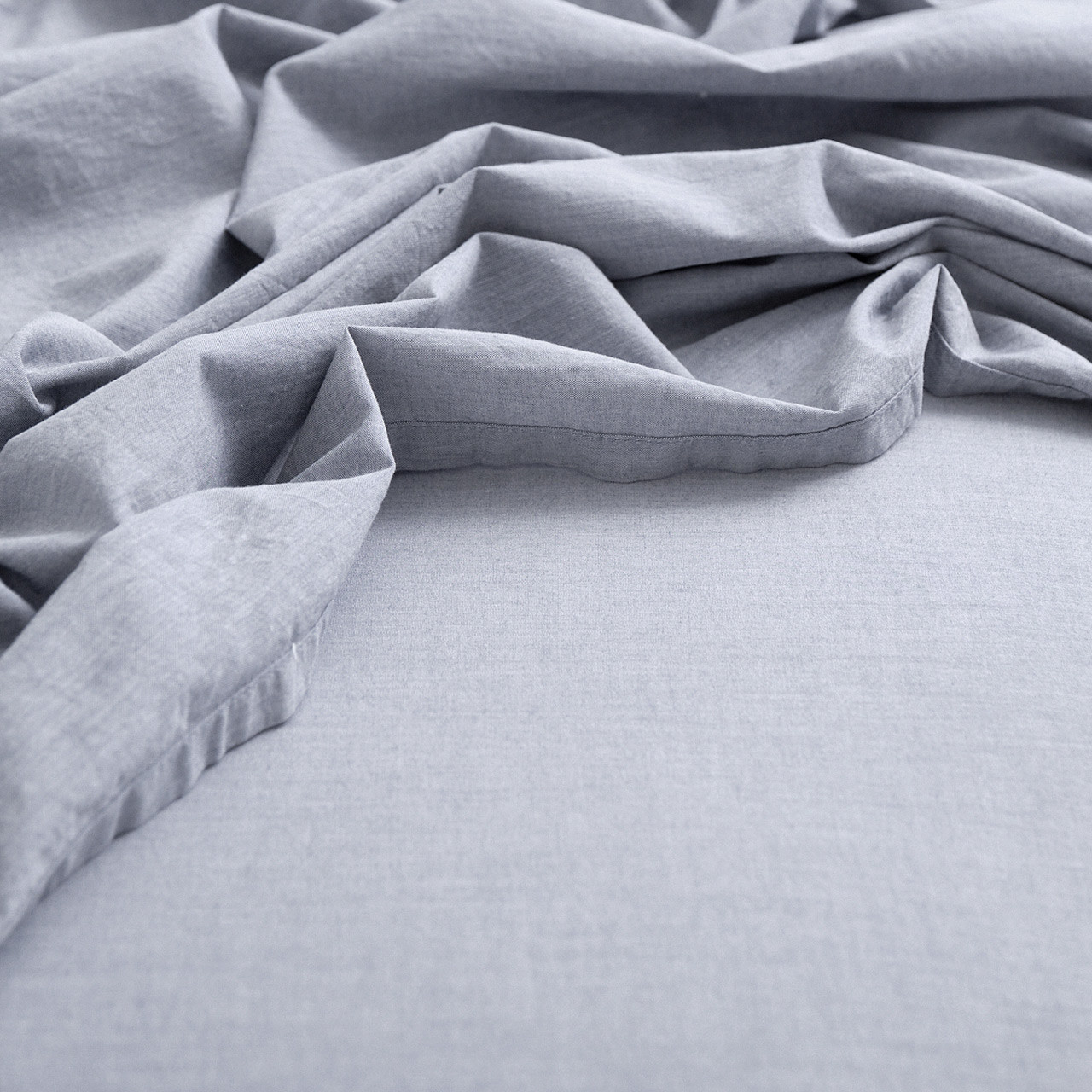 Vintage Softwash Cotton Denim Melange Sheet Sets Canningvale