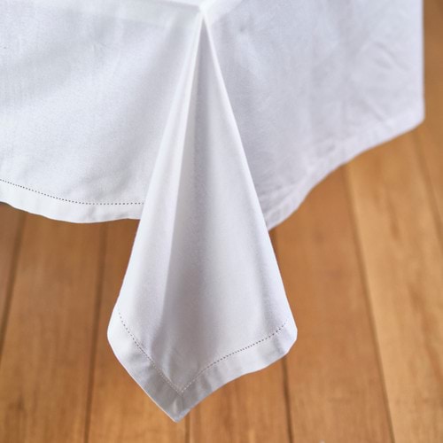 Cucina Hem Stitch Rectangular Tablecloth
