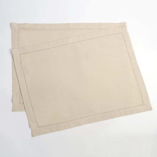Cucina Hem Stitch Placemat Twin Pack