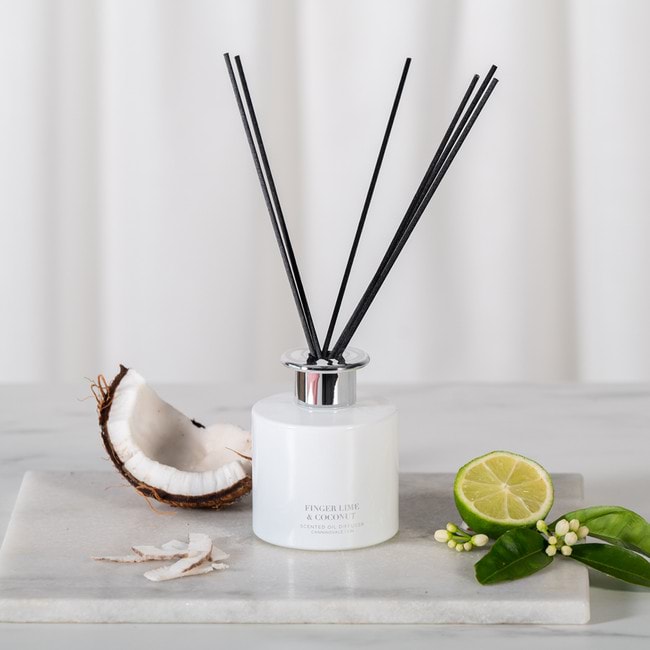 Scented Reed Diffuser - Finger Lime & Coconut