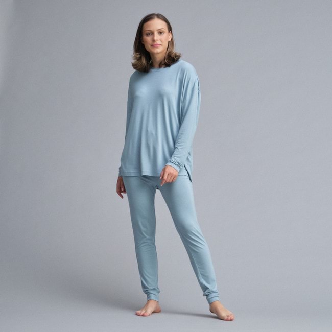 Luxe Comfort Pyjama Pant Set - Tourmaline