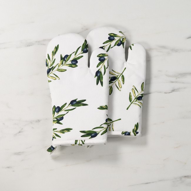 Cucina Olives Oven Mitt Pair