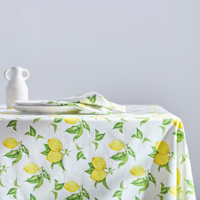Cucina Lemons Rectangular Tablecloth