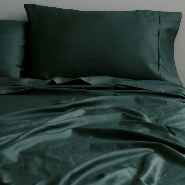 Palazzo Royale 1000TC Single Sheet Set - Terra Green