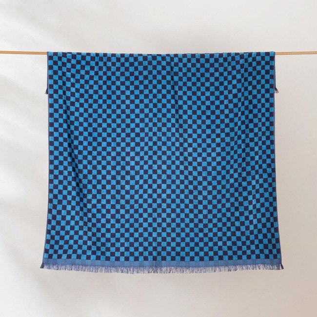 Positana Terry Beach Blanket - Isola Cornflower