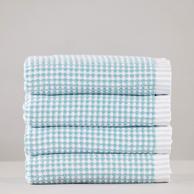 Royal Splendour Moda Bath Towel - Aqua Foam