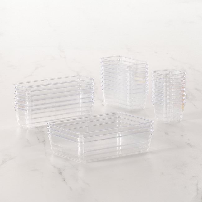Robinsons Drawer Organiser 25 Piece Set (Kitchen/Bathroom/Junk Drawer)